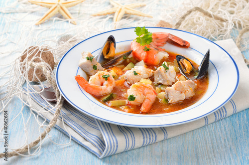 Foto: Französische Fischsuppe Französische Fischsuppe