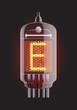 Nixie tube indicator.