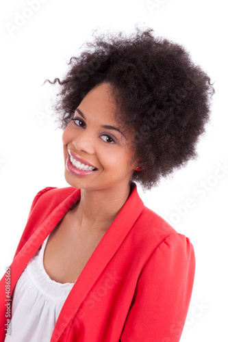 Foto: Portrait of a beautiful african american woman Portrait of a beautiful african american woman