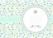 Spring greeting card with place for text