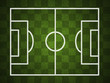 Soccer planning board with grass vignette except lines Soccer planning board with grass vignette except lines