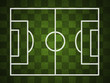 Soccer planning board with grass vignette except lines Soccer planning board with grass vignette except lines