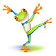 Vector: Dancing Tree Frog Dancing Tree Frog