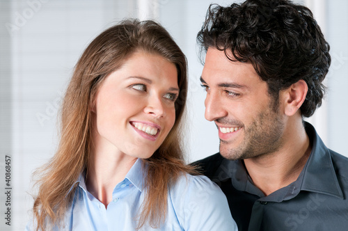 Photo: Happy couple expression Happy couple expression