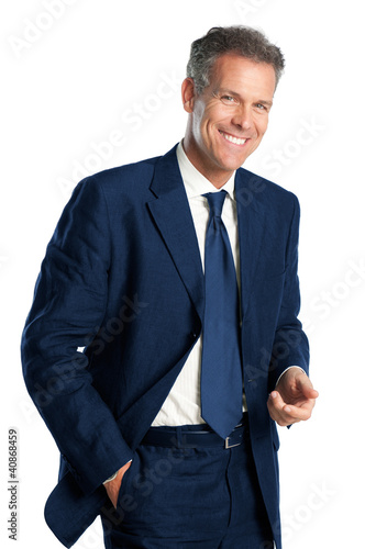 Photo: Smiling senior businessman Smiling senior businessman