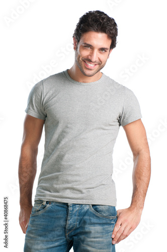 Photo: Happy smiling young man Happy smiling young man