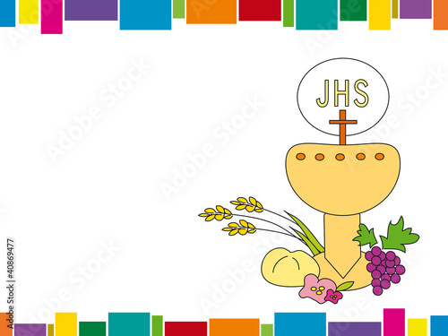 Illustration: first communion first communion