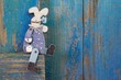 Lustiger Osterhase im Shabby Look