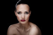 Beautiful look of attractive woman