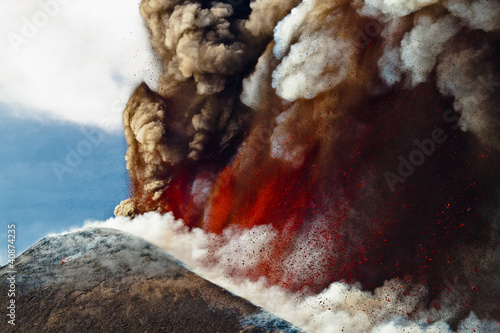 Foto: Eruzione Etna Eruzione Etna