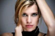 Portrait of young attractive woman