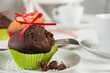 Kaffeetafel mit Muffins