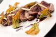 Closeup of duck breast