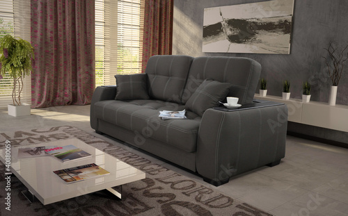Illustration: Modern room Modern room