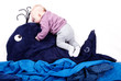 Photo: Baby auf Walfisch Baby auf Walfisch