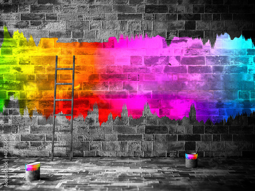 Illustration: ColourWall B&W ColourWall B&W