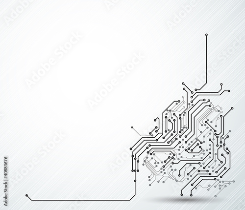 Vector: Abstract background of digital technologies Abstract background of digital technologies