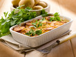 canvas print picture - Homemade potato cake, vegetarian food