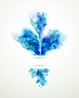 Abstract blue elements for design