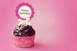 Birthday cupcake
