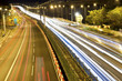 Traffic in Hong Kong at highway Traffic in Hong Kong at highway