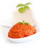 Tomato paste and basil Tomato paste and basil