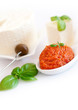 Tomato paste and basil Tomato paste and basil