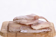 slices of raw fish slices of raw fish