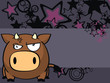 bull ball cartoon background6 bull ball cartoon background6