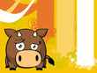bull ball cartoon background bull ball cartoon background