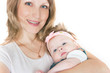 Foto: Happy mum with the babe Happy mum with the babe