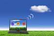 Cloud computing concept Cloud computing concept