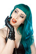 interesting looking woman portrait interesting looking woman portrait