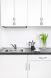 Morning coffee, kitchen interior
