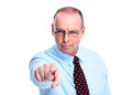 Skeptical businessman.