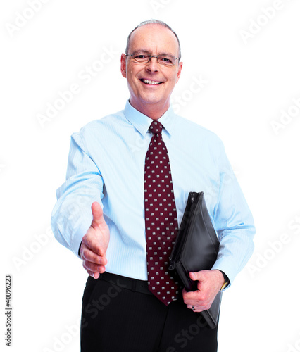 Photo: Executive businessman. Executive businessman.