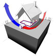 air source heat pump diagram