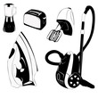 Vektor: Vector illustration.Home appliances Vector illustration.Home appliances