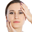beautiful woman face