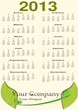 calendario para el 2013