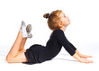 The girl the gymnast trains The girl the gymnast trains