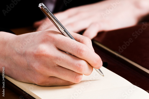 Photo: Writing hand Writing hand