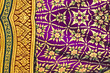 Vintage traditional Thai style art painting on temple Vintage traditional Thai style art painting on temple