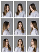 Nine portraits