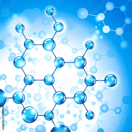 Vector: background dna molecule background dna molecule