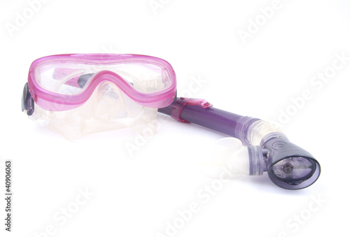 Photo: snorkel and mask snorkel and mask