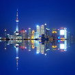 China Shanghai skyline night 2012 China Shanghai skyline night 2012