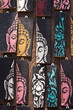 Pictures of budha at Sukhothai Historical Park in Thailand .