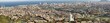 Panoramic photograph of the city of Barcelona
