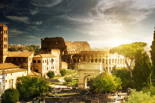 Foto: Colosseum in Rome, Italy Colosseum in Rome, Italy